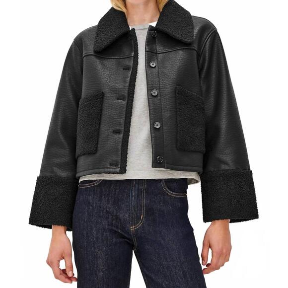 RAILS Jackets & Blazers - NEW RAILS dria jacket in black shearling